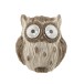 Figurine hibou yeux lumineux solaire 14x13x10 cm Figurine hibou yeux lumineux solaire 14x13x10 cm