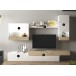 Combinaison meuble TV avec lampes LED intégrées 240 cm