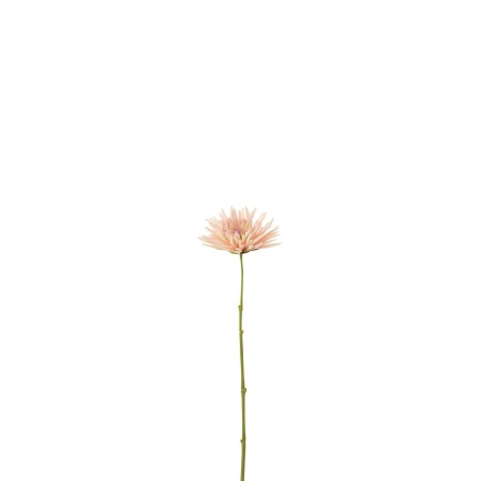 Décoration florale en plastique en plastique rose 7x6x41 cm
