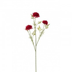 Fleur en plastique fuchsia 23x6x71 cm
