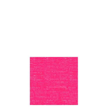 Lote de 16 servilletas de papel con aspecto de tela en color fucsia de 12.5x12.5