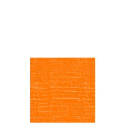 Lote de 16 servilletas de papel con aspecto de tela en color naranja 12.5x12.5
