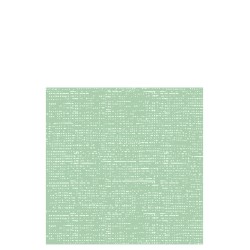 Lot de 12 serviettes aspect tissu en papier vert pastel 20x20