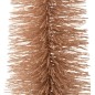 Albero di Natale decorativo in plastica rosa dorato 15x15x39 cm