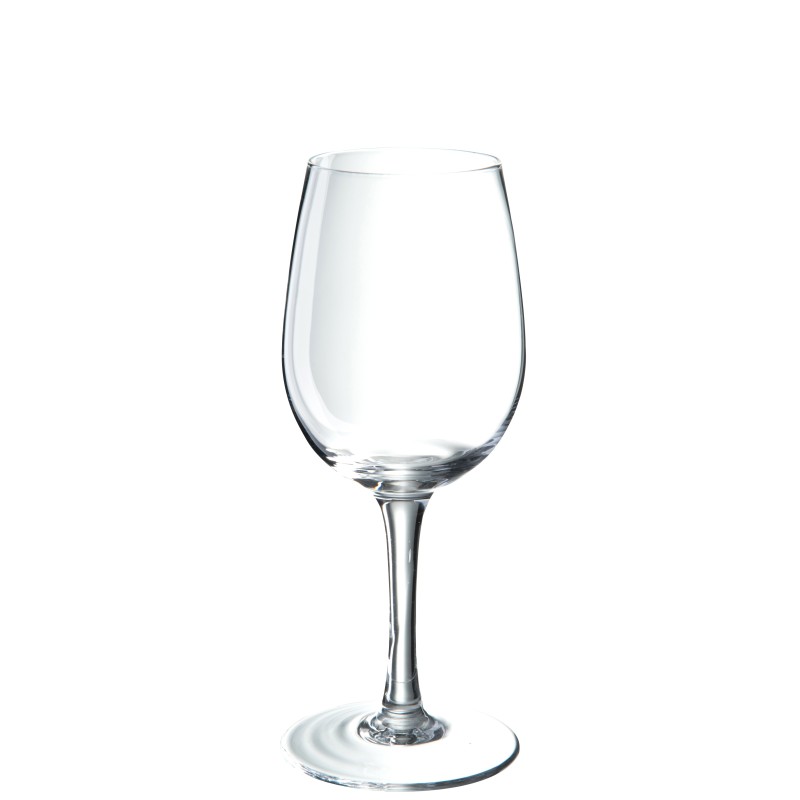 Verre à vin en verre transparent 7x7x17 cm