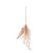 Suspensión de plumas rosa 18x8x2 cm