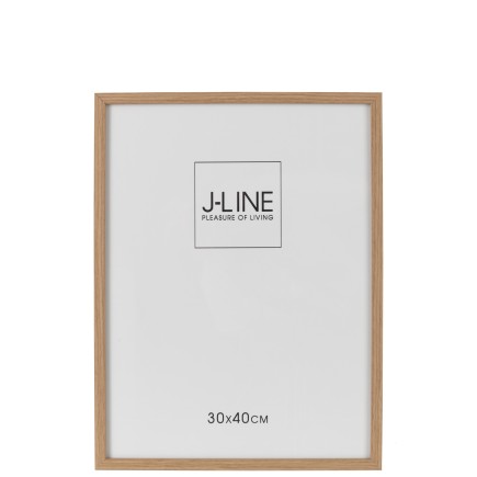 Cadre photo en bois naturel 32x2x42 cm