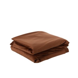 TISSU LONG VELOURS MARRON