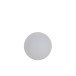 Lampe LED exterieur boule ronde en plastique blanc 50x50x49 cm