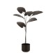Plante décorative en métal marron 65x65x142 cm