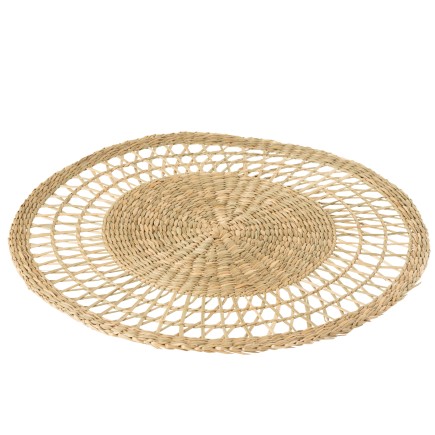 Dessous de plat en rotin naturel D38.5cm