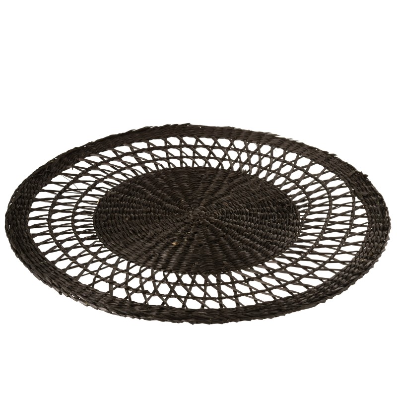 Dessous de plat en rotin marron D38.5cm