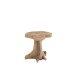 Table d’appoint en bois naturel 40x38x41 cm Table d’appoint en bois naturel 40x38x41 cm