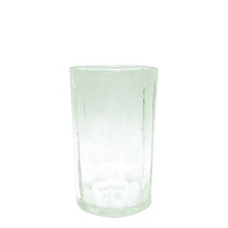 verre à eau en verre vert menthe 8x8x13 cm