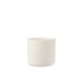 Macetero de cerámica blanco de 14x14x13 cm Macetero de cerámica blanco de 14x14x13 cm