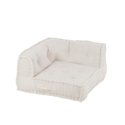 COUSSIN SIEGE ANGLE COTON BLANC