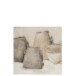 TABLEAU ABSTRAIT POTS CANEVAS/BOIS GRIS/BEIGE TABLEAU ABSTRAIT POTS CANEVAS/BOIS GRIS/BEIGE