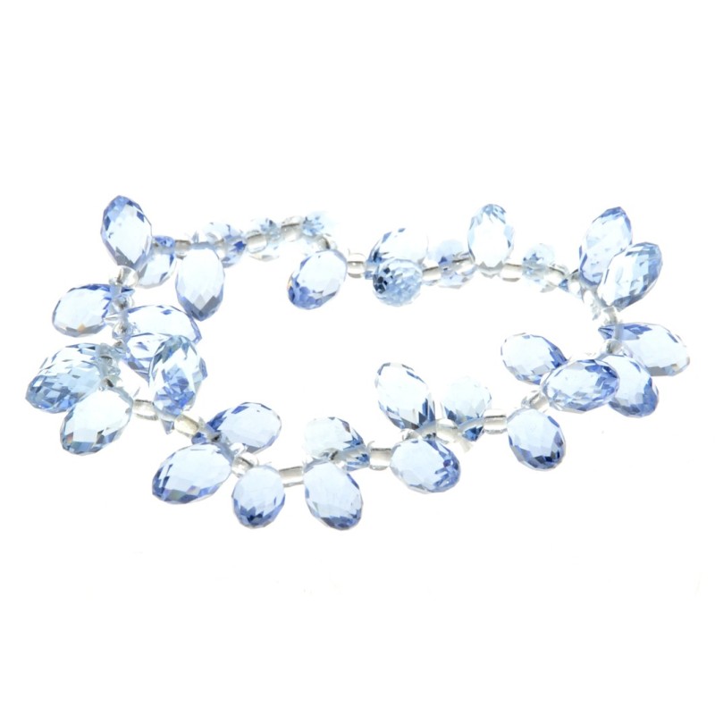 BRACEL. ELAST.GOUTTE 6X12MM BLEU CL