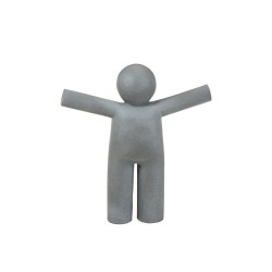 Figurita P'tit Maurice de cemento gris 79x20x92 cm