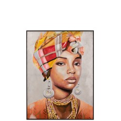 Peinture en toile multicouleur 92x122.5x4.5 cm