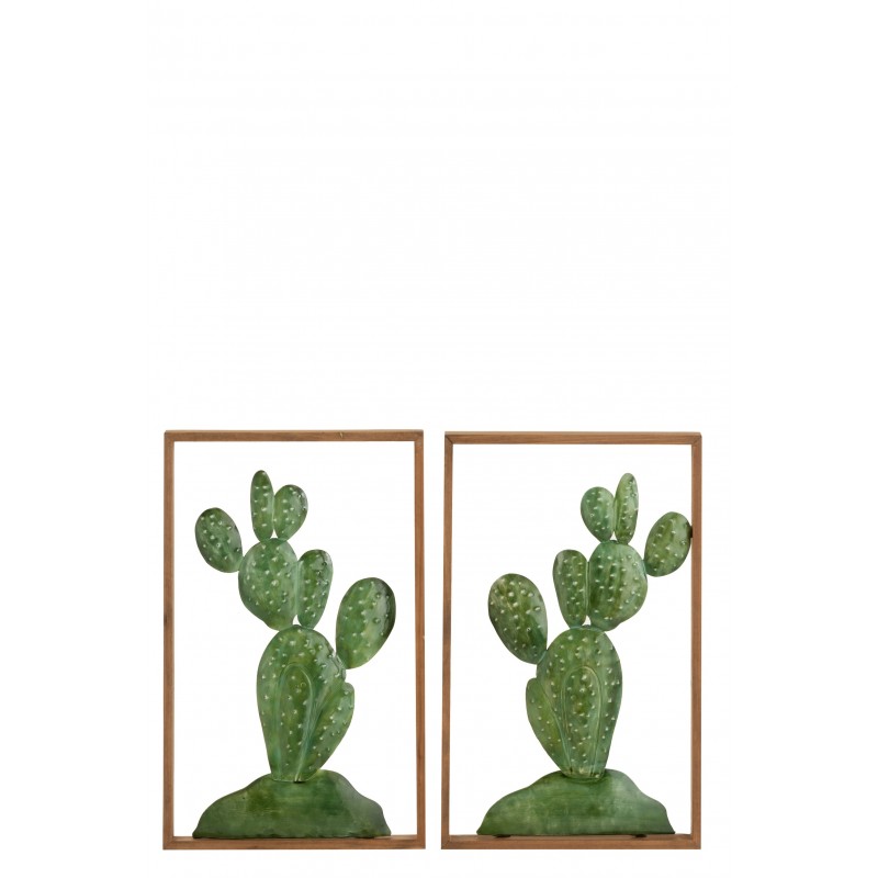 deco mur cactus met/bs ve ass2
