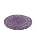 Set de table rond en rotin mauve 38x38cm Set de table rond en rotin mauve 38x38cm