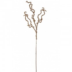 Branche artificielle tordue beige 96 cm