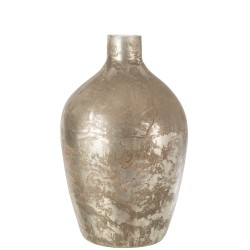 VASE STORM HAUT VERRE GRIS