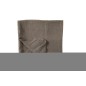 Housse fauteuil et coussins en lin marron 330x145x70cm Housse fauteuil et coussins en lin marron 330x145x70cm