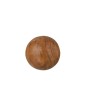 Balle en bois de paulownia brun D15cm Balle en bois de paulownia brun D15cm