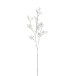 Branche de baies artificielles en plastique argenté 84 cm Branche de baies artificielles en plastique argenté 84 cm