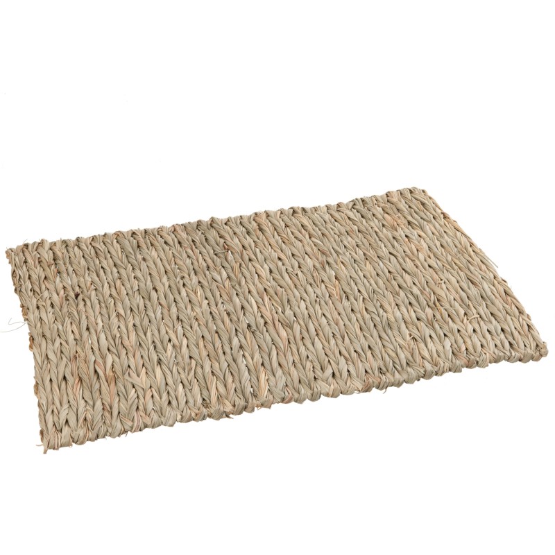 tapis en paille naturelle 50x35x0.8 cm