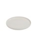 Assiette à dessert ronde avec rebord en porcelaine blanche D24cm Assiette à dessert ronde avec rebord en porcelaine blanche D24cm