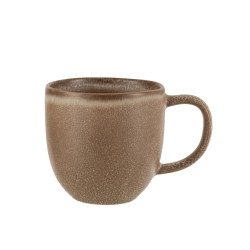 Taza de cerámica cognac de 10 cm de altura