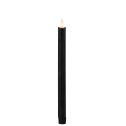 Boite de 12 boules de Noël en Paraffine noir 5.5x2.5x29.5 cm