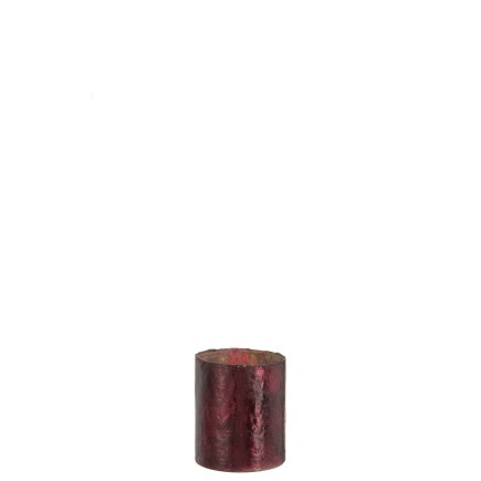 PHOTOPHORE VERRE FRAMBOISE