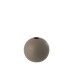 Vaso esférico cinzento 18x18x17 cm Vaso esférico cinzento 18x18x17 cm