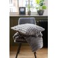 Plaid en polyester gris foncé 130x180cm Plaid en polyester gris foncé 130x180cm