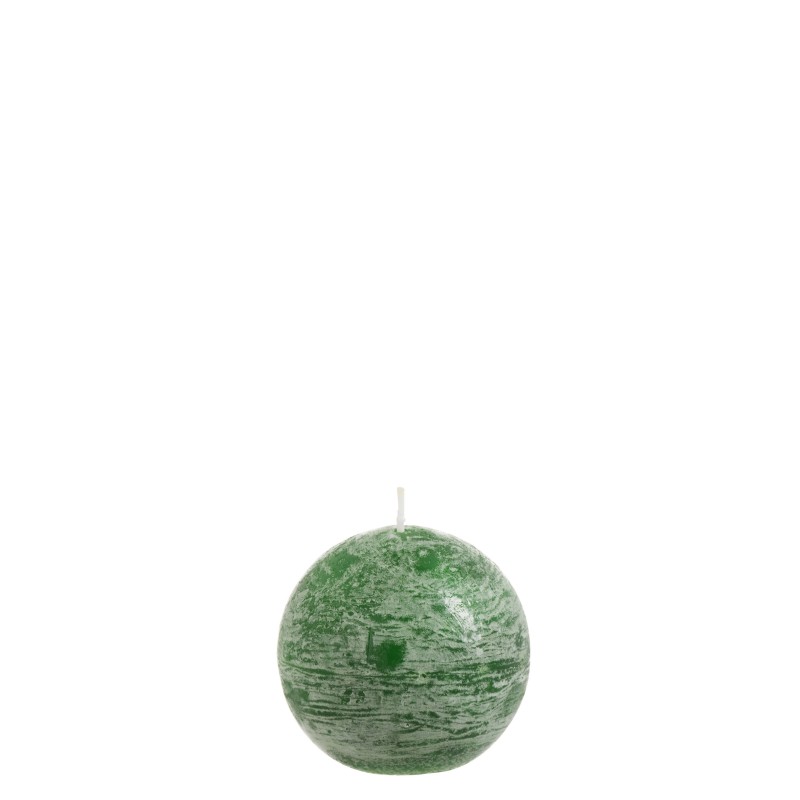 BOUGIE BOULE VERT CLAIR S -17H BOUGIE BOULE VERT CLAIR S -17H