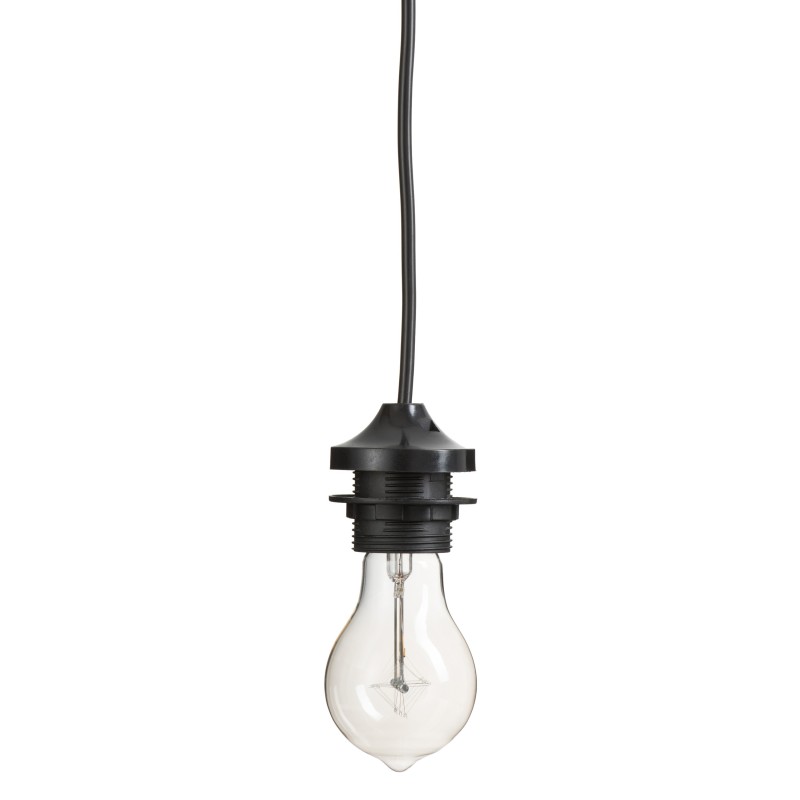 SOQUET PLASTIQUE NOIR