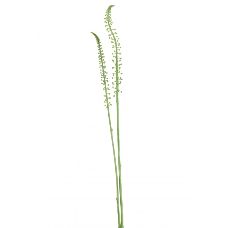 Branche de pousse de corn en plastique vert 10x5x75 cm