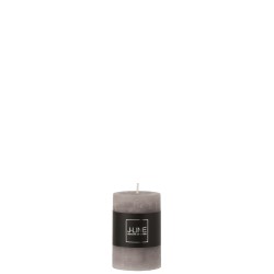 Bougie cilíndrica gris oscuro L5*l5*H7cm