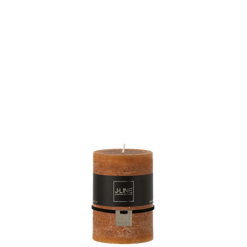 Vela cilíndrica de caramelo L7*l7*H10cm