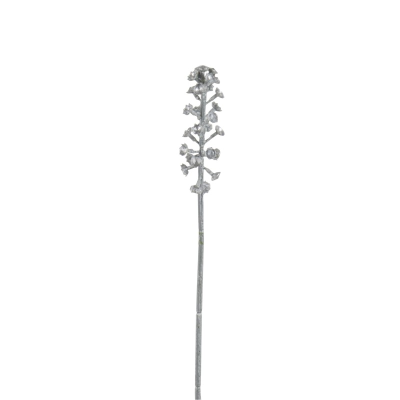 Branche de strass en plastique argent 5x5x38 cm