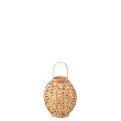 Lanterne en bambou naturel 32x32x49cm