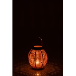 Lanterne en bambou naturel 32x32x49cm