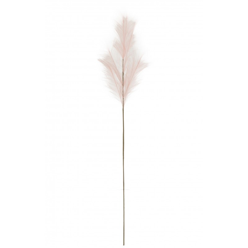 Branche de plumeau en plastique rose 13x13x123 cm