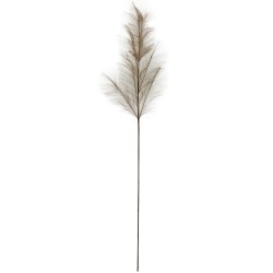 Branche de plumeau en plastique blanc 17x17x124 cm