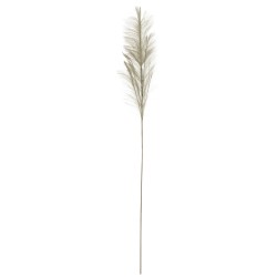 Branche de plumeau en plastique gris 15x15x124 cm
