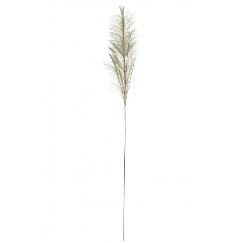 Branche de plumeau en plastique gris 15x15x124 cm